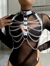 Load image into Gallery viewer, Punk Collar necklace silfur