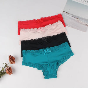 Comfortable Lace Panty 4 in1 Box - XS/S