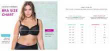 Load image into Gallery viewer, Curvy Couture Innovation Sheer Plunge Bra 46H
